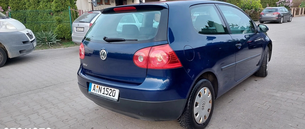 Volkswagen Golf cena 11999 przebieg: 171000, rok produkcji 2005 z Wrocław małe 562